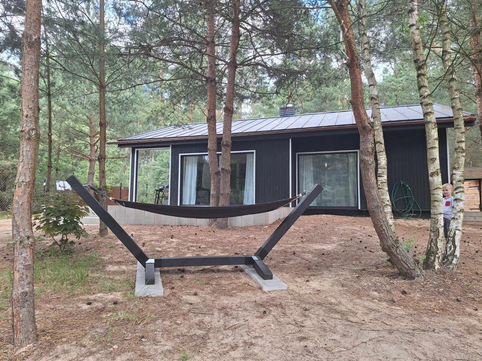 Domek Lesniczowka Gorzewo Esterno foto